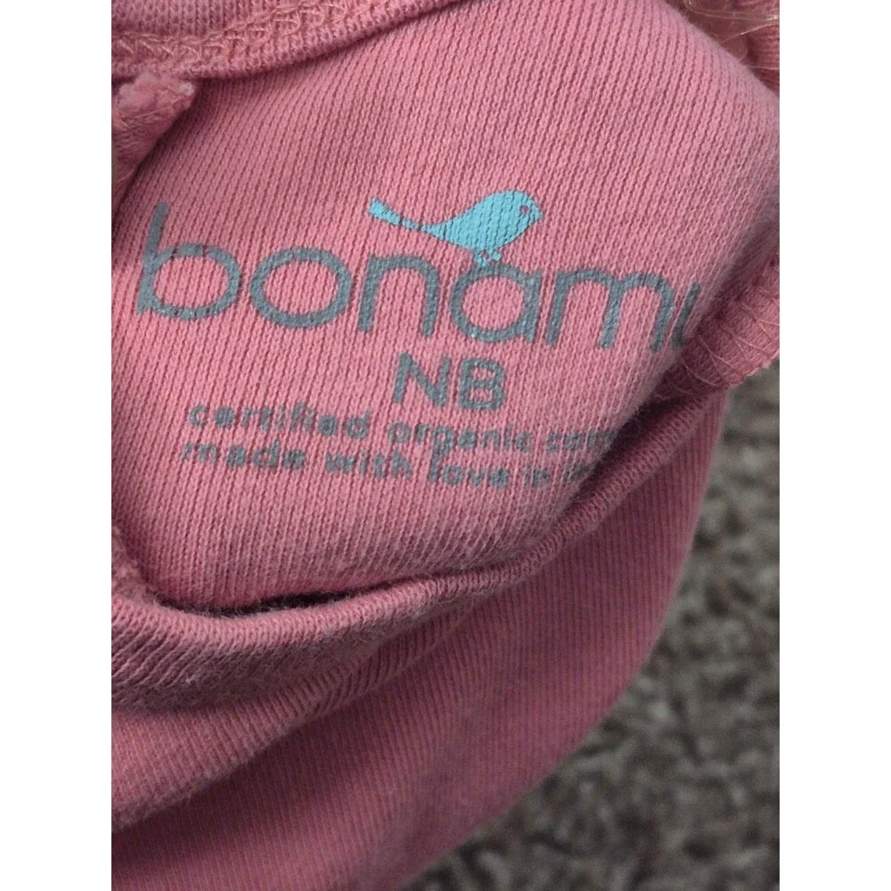 Bonamy infant gown organic cotton size newborn
